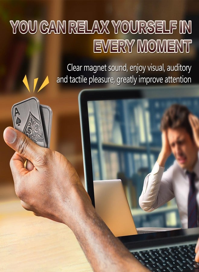 D.G.PLAYER Fidget Toys Adults - Pendants Magnetic Fidget Slider to Relieve Stress, Tension, Anxiety - Improve Focus - Find Inspiration Portable Design (Grey) - Image 3